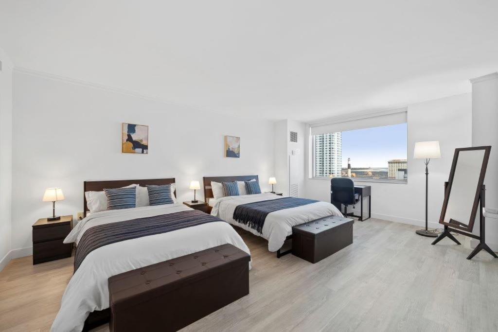 Sleep 6 Bold 1Br 2Ba Beachfront Cozysuites Atlantic City Kültér fotó